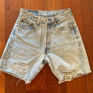 Vintage Levi’s cutoff Jean shorts